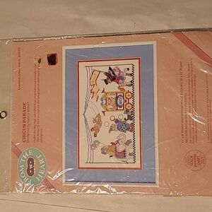 Counted Cross Stitch Circus Parade